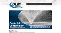 Desktop Screenshot of dlmplastics.com